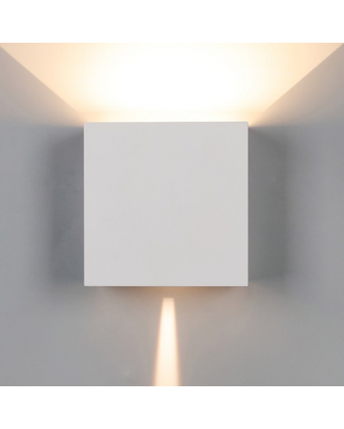 Aplique de exterior LED 20W 15cm 4000K de aluminio IP65 luz inferior y superior