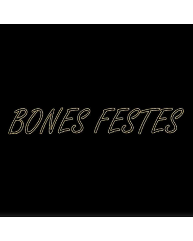 Outdoor sign BONES FESTES of 2.68 meters LEDs 66W