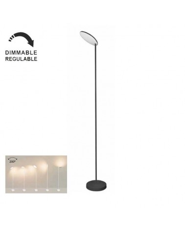 Floor lamp 182cm LED aluminum 30W 3000K DIMMABLE