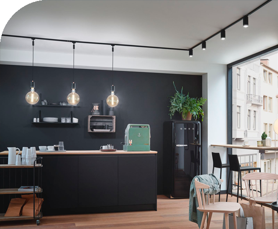 iluminación de carril