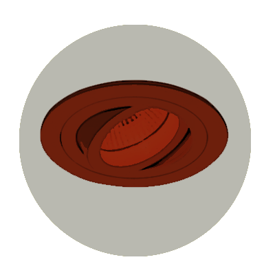 Downlights de empotrar