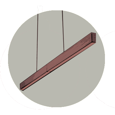 Lámparas colgantes oficinas y locales